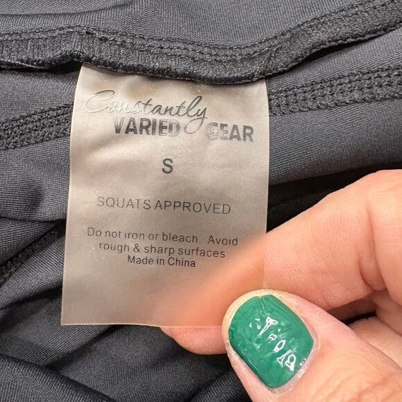 Constantly Varied Gear CVG Size S Legacy Leggings Black Full Length Crossfit Gym - Picture 4 of 10